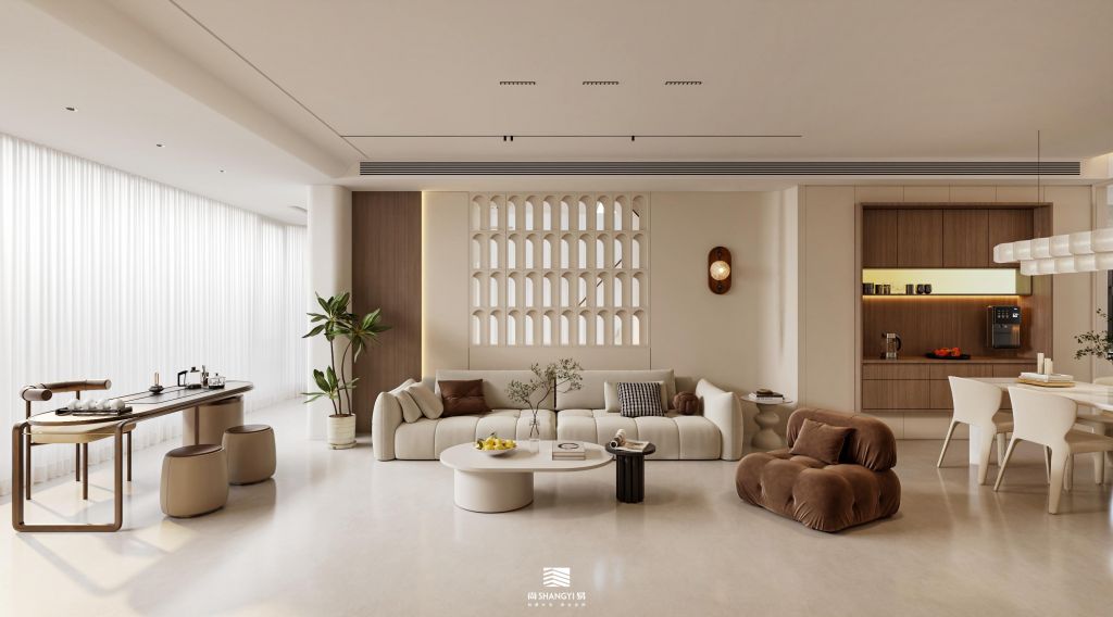 设计案例 |奶油风的治愈与松弛